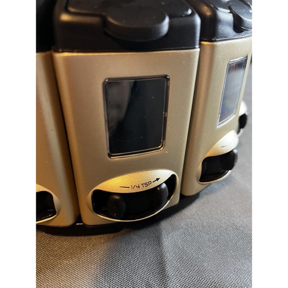 KitchenArt Select A Spice Professional Series Spice Holder Auto-Measure Carousel - Picture 3 of 5